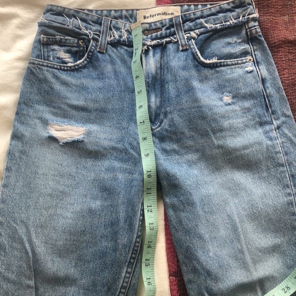Reformation Cropped Cigarette Jeans - Picture 7 of 8